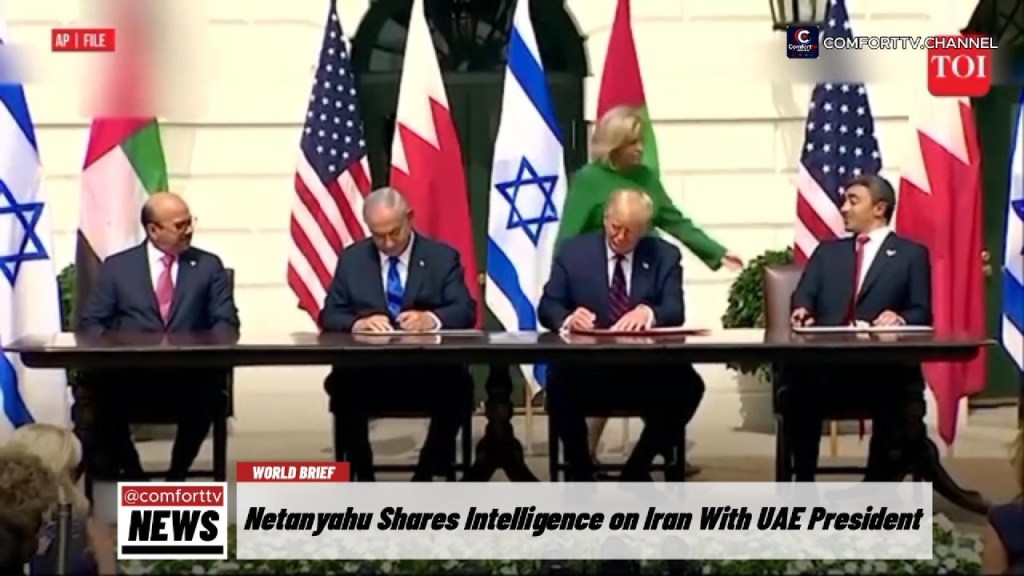 Netanyahu Shares Intelligence on Iran With UAE President +&nbsp;MORE